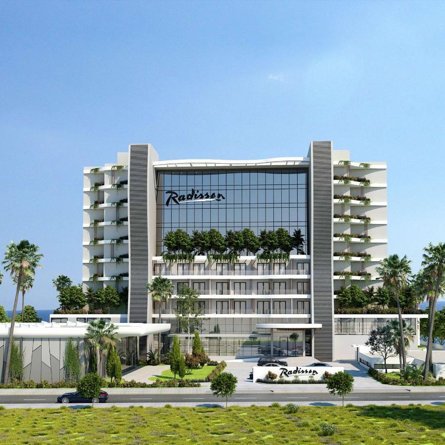 Palm Beach Apartment Voroklini Exteriér fotografie